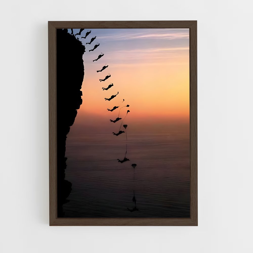 Poster Vols d'Océan – affiche Base jump (vue 5)